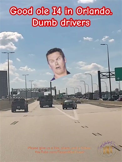 Shocking Brake Check & Last-Second Exit on I-4 in Orlando 😳 | Orlando Driving Fails #dashcam