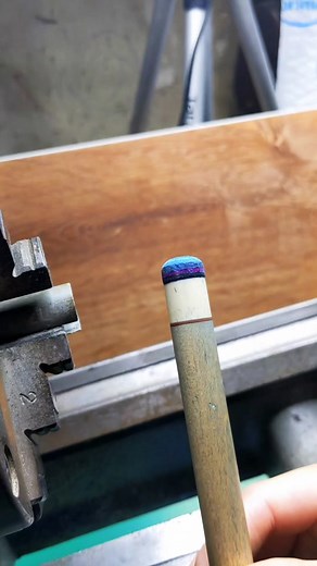 Fixing a DIY mushrooming fix on a soft tip. if you are able, definitely bring your cue tip to a pro so they can hook you up and get you that nice shiny tip that you deserve! you might have to fix some things here and there for your tip, but when you get the chance, get it shaped! #mushroom #mushrooming #cuetip #muffintop #cuesoul