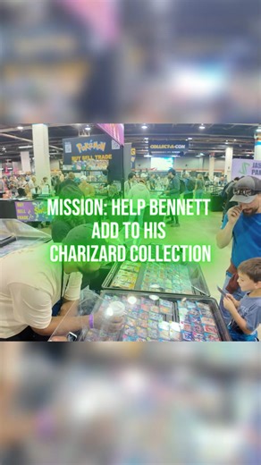 Bennett and his dad came by my table at the beginning of the second day of Collectacon Chicago. I could tell immediately that Bennett was a true Pokemon fan but he was just a little shy. So, I did my best to try and help him grow his collection and to get him out of his shell a little bit. These guys were seriously the coolest! #pokemonvendor #pokemonvendorpov #collectacon #pokemoncommunity #wholesome | Dark Horse TCG