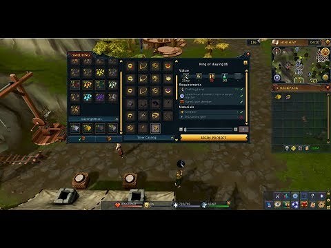 Runescape 3 - How to craft your own ring of slaying QUICK and EASY