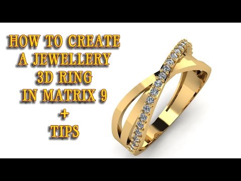 💎 Easy Jewelry Ring Design in matrix 9 – Step-by-Step for Beginners