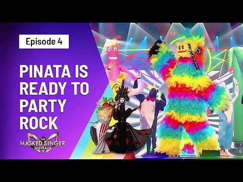 Pinata's 'Party Rock Anthem' Performance - Season 3 | The Masked Singer Australia | Channel 10