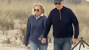 WATCH: Moment 81-year-old Joe Biden stumbles on sandy beach during seaside getaway | LBC