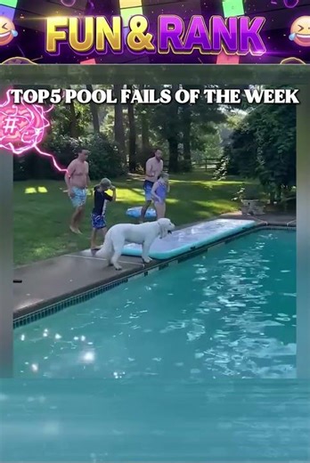 TOP 5 POOL FAILS OF THE WEEK! (Wait for #1 😱💦) #shorts