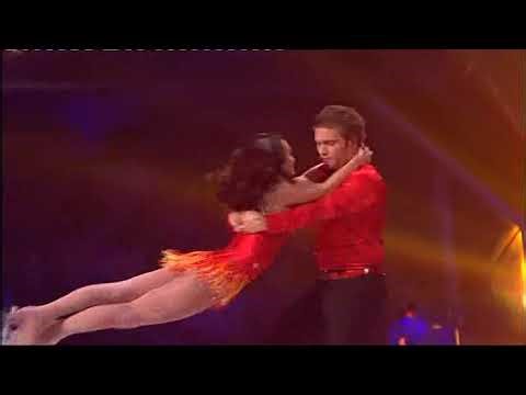 Chris Fountain & Frankie Poultney perform to Ain't No Sunshine - Dancing on Ice (ITV UK 2008)