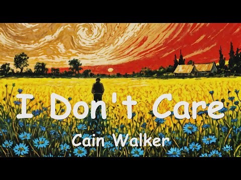 Cain Walker - I Don't Care (4K/Lyrics) 💗♫