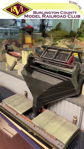 Check out my clubs coal dumper at our model railroad open house this weekend! #modelrailroad