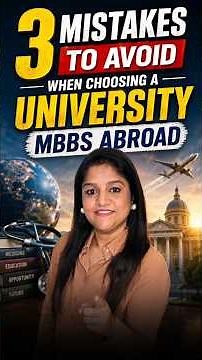 Study MBBS Abroad 2026 Guide | Choose the Right Medical University For MBBS Abroad #mbbsabroad