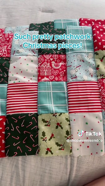 Guess what they’ll be turned into! ❤️🎄#handmade #sewing #quilting #christmas #patchwork