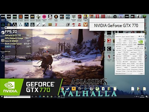 GTX 770 | Assassins Creed Valhalla - DirectX 12 Feature Level 11 ( Partial DX12 ) PLAYABLE