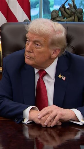 Reporter asks Trump about MAGA-leaning algorithm after new TikTok order