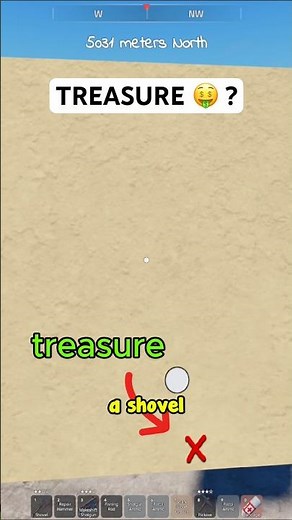 HOW TO FIND TREASURE IN RUSTY RAFTS #roblox