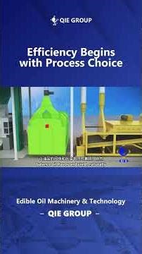The characteristic of different oilseeds determine the choice of processing technology#manufacturing