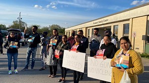 Vigil held in memory of victims of FedEx mass shooting