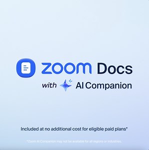 37K views · 159 reactions |  Say hello to greater productivity with Zoom Docs, the AI-first collaborative docs solution for Zoom Workplace ➡️ https://zm.me/3yuFIcj Zoom Docs’ AI-first modular design easily adapts to team and project needs, including documents, wikis, tables, and project trackers — providing a single place to manage work ✅ With the power of AI Companion, Zoom Docs simplifies work and brings information together for optimal results. | Zoom | Facebook