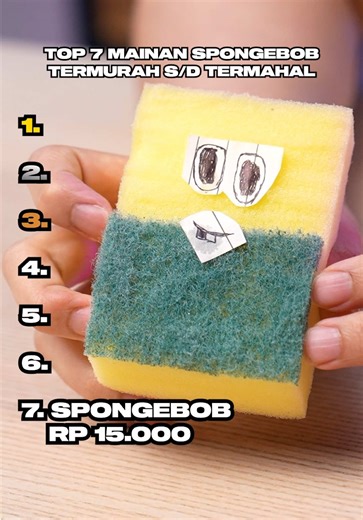 Unboxing Koleksi SpongeBob dari Rp 15.000 hingga Rp 4.5 Juta!