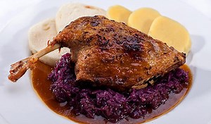 Kachna pomalu pečená