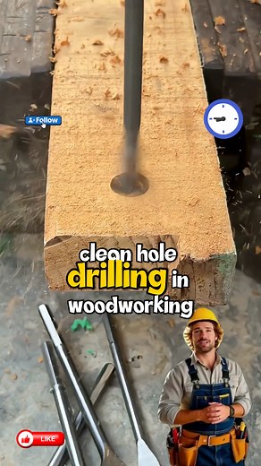 High-performance spade bits make drilling fast. #WoodworkingTools #SpadeBit #DrillHack #Carpentry #fyp #reels #viral #trending #trending | Tool Tricks