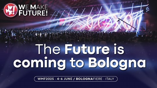 With 70,000 attendees joining us last year's edition, WMF - We Make Future is coming back to Bologna! Three days will be dedicated to AI, Robotics, Web Marketing, Aerospace, Sustainability, Creator Economy, Innovative Entrepreneurship, and much more, featuring speakers from around the world. You will have the chance to discover advanced technologies, meet the innovators and companies shaping the future, and create connections for your tomorrow. Join us and experience something truly unique. See