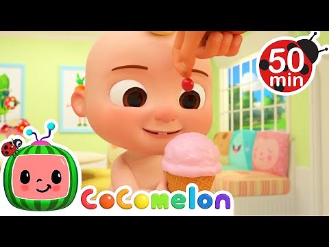 CoComelon - Ice Cream Song | Kids Fun & Educational Cartoons | Moonbug Play and Learn