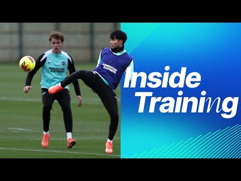 Kostoulas, Mitoma and Georgi's Goals Galore | Brighton Inside Training