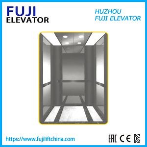 [Hot Item] FUJI Passenger Elevator with Glass Etching Stainless Steel Cabin