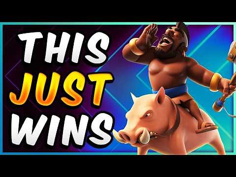 BEST HOG RIDER DECK in CLASH ROYALE 🏆