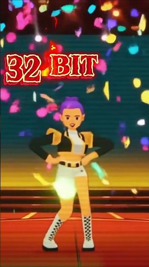 GOLDEN Huntrix Rumi | From 8‑Bit to 64‑Bit Evolution #Shorts