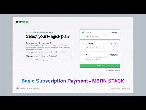 Learn to Create a Subscription App using MERN Stack