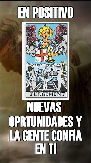 EL JUICIO CARTA DEL TAROT (SIGNIFICADO POSITIVO Y NEGATIVO)