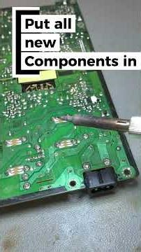 Samsung UE32ES6530 Repair: No Picture & No Function | TV Reparatur: Kein Bild & Keine Funktion