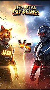 AI Animated Short Film | Hero Cat Saves the World | Epic Cat Nation vs Alien Empire