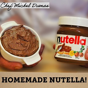 A Delicious Recipe for Homemade Nutella! | The Chef Michel