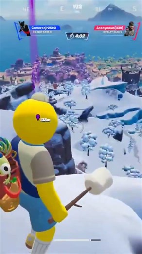 PEAK 🏔️ is in Fortnite FINALLY 🏔️ 🌄 Bing Bong is cute as a gun wrap 🥺