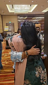 1M views · 4.6K reactions | വിജയിച്ചതിന് ശേഷം ഭർത്താവിനെ കണ്ടപ്പോൾ ഓടിച്ചെന്ന് കാലിൽ വീണ് കെട്ടിപ്പിടിച്ച് ശ്വേത മേനോൻ ❤️ #SwethaMenon | Global Malayalam | Facebook