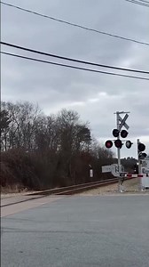 MBTA Veterans Cab Car 1528 and F40PHM-2C 1036 in Hanson, MA (2021)
