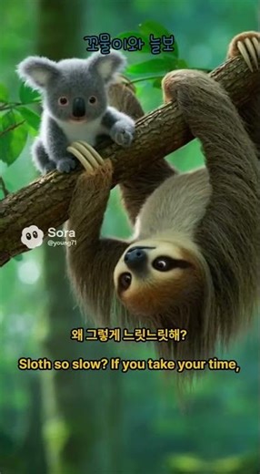 #cute koala#animals Cute Koala and Sloth Mr.