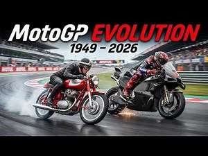 MotoGP Bikes Evolution 1949–2026 | From 500cc to Modern Prototypes
