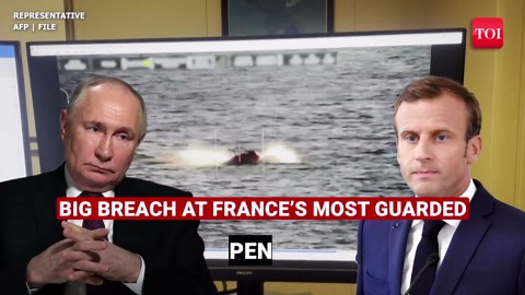 MYSTERIOUS Drones ‘Storm’ France’s Nuclear Submarine Base, Macron Navy Launches Major Op | Watch