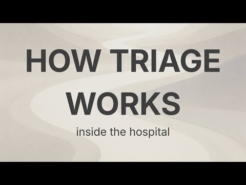 Emergency Triage Explained: How Arrival Order Doesn't Matter
