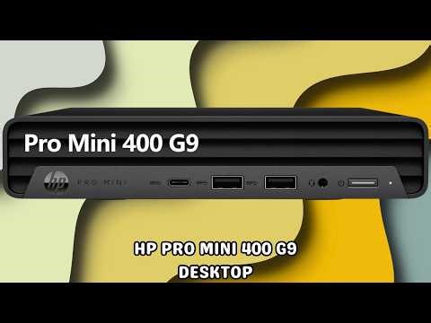 HP Pro Mini 400 G9 Desktop | FULL REVIEW | Speedy Business Workstation