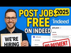 Post Jobs on Indeed for FREE | Indeed Job Posting Without Payment Step-by-Step Guide 2025 #sunto_it