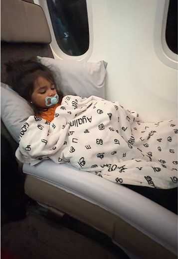 Toddler Airplane Bed for Comfortable Long Flights