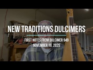 How a Fallen Tree Became a Beautiful Dulcimer 949