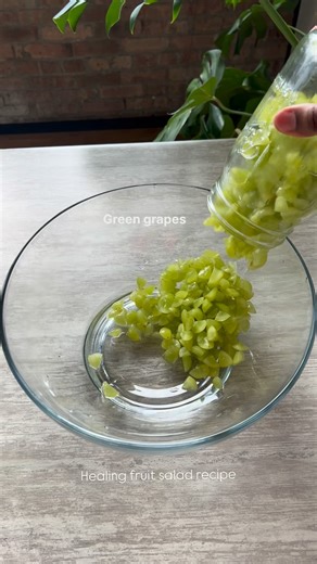 2.7M views · 47K reactions | Fruit salad諾‍ RECIPE: Green grapes Kiwis Honeydew melon Pears Green Apples Lime Honey Mix & enjoy Follow @cecilysnatural for more healthy recipes 﫶 #fruit #salad #blueberries #healthyrecipes #healthyfood | Cecily's Natural | Facebook