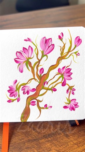 💖🌿Acrylic painting for beginners 🎨🖌️ #beginnerfriendly #art #shorts #painting #yt