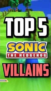 Top 5 Sonic Villains With MISSED Potential #sonicthehedgehog #sonic #gaming