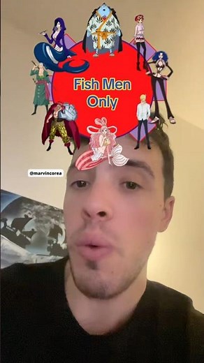 Fish Men Only! #onepiece #anime #fishmen