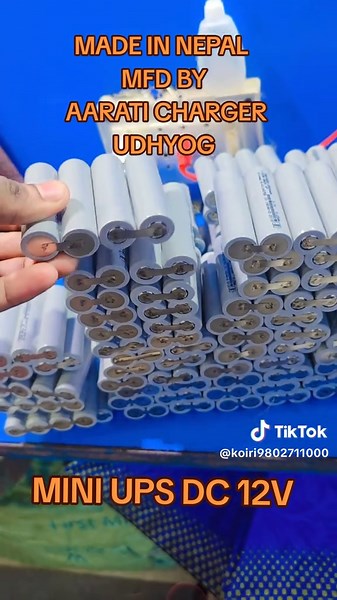 Mini UPS Made in Nepal by Aarati Charger Udhyog