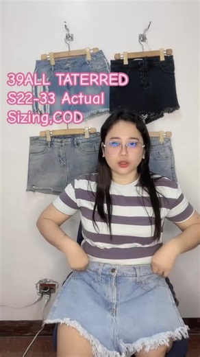 Casual Tattered Denim Plain - MADAM ROSE